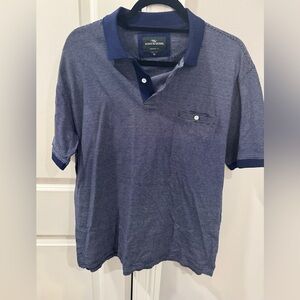Rodd & Gunn • Staveley Polo Cotton Jacquard Shirt (XL)